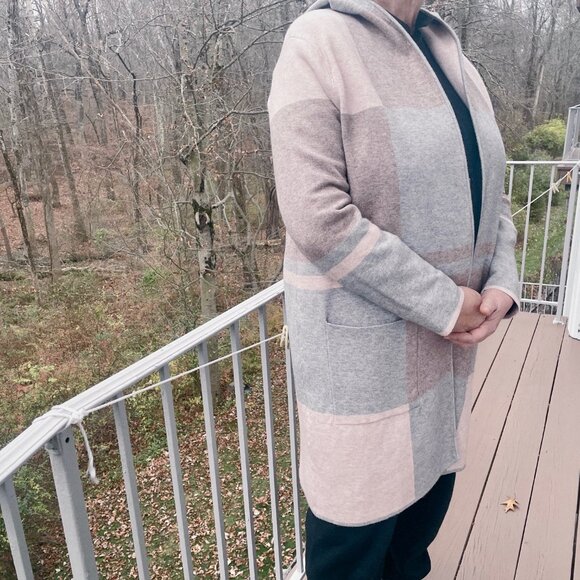 Charter Club Felt Fall Coat - Picture 5 of 7